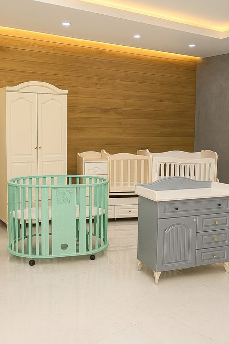 Bollalar mebeli Yangi Tug'ilgan chaqaloqdan 15 yoshgacha