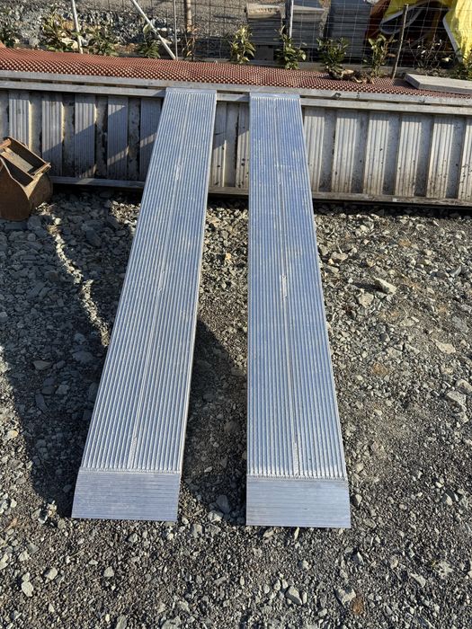 Rampe aluminiu,tractor,buldozer,taf,excavator,miniexcavator