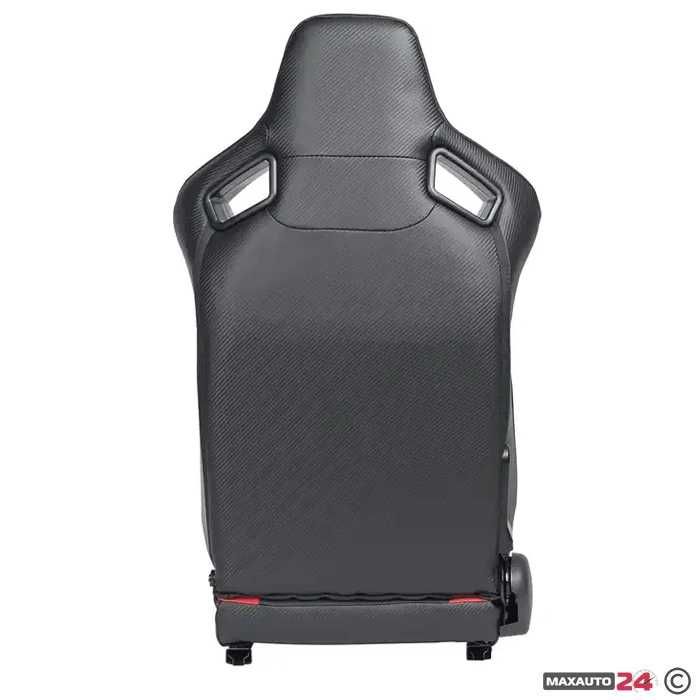 Спортни седалки за МПС 1054B черно/червено за автомобил кола предни седалки тунинг