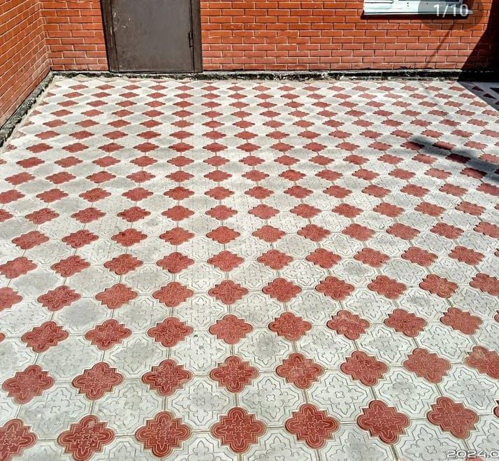 Укладка брусчатки