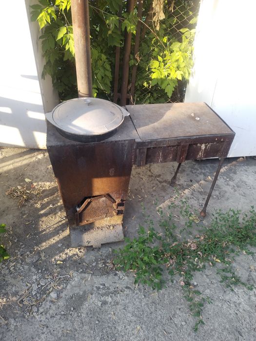 Мангал печь казан