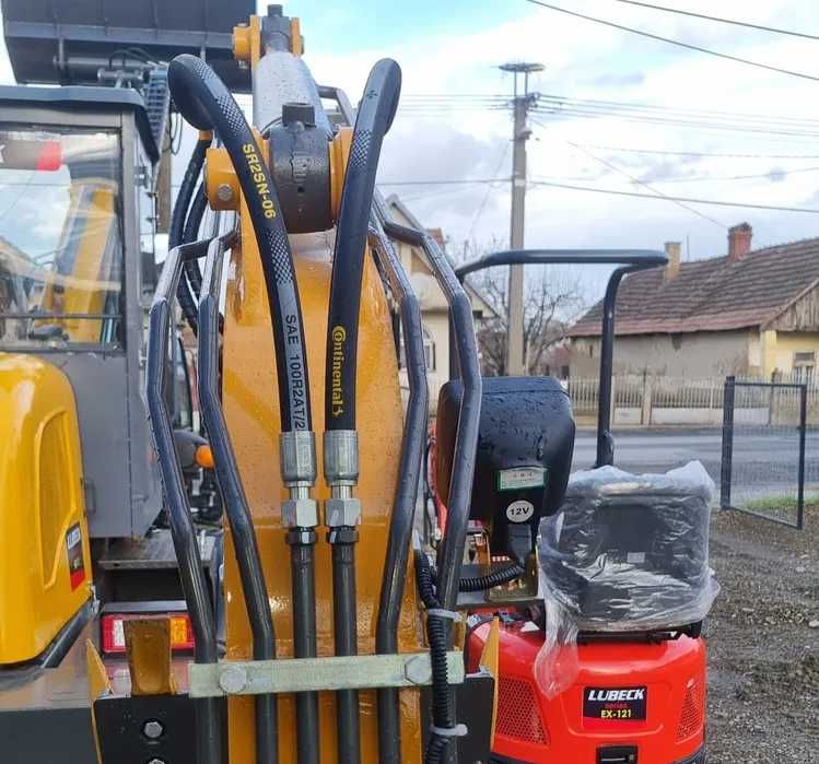 Miniexcavator Lubeck Ex231pro-Utilaj Nou-Garantie 2 ani