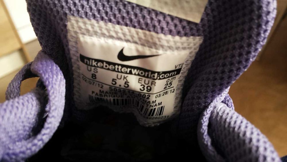 NIKE Training AIR MAX S2S размер EUR 39 / UK 5.5 дамски маратонки 2-1-S