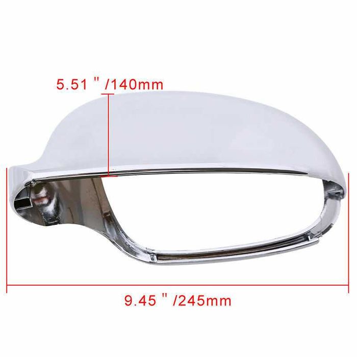 хромирани капаци за огледала за VW Golf MK5 (03-09) EOS,JETTA,PASSAT