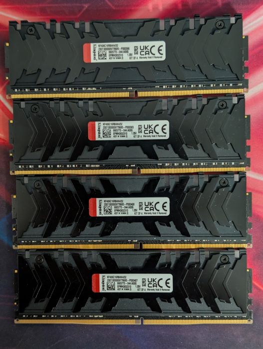 Kingston Fury 4x8gb 3600MT's cl16