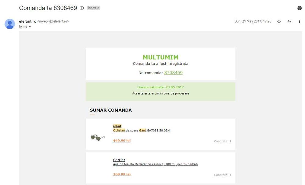 Gant GA7088 58 02N Ochelari de soare Aviator in stil Pilot RB