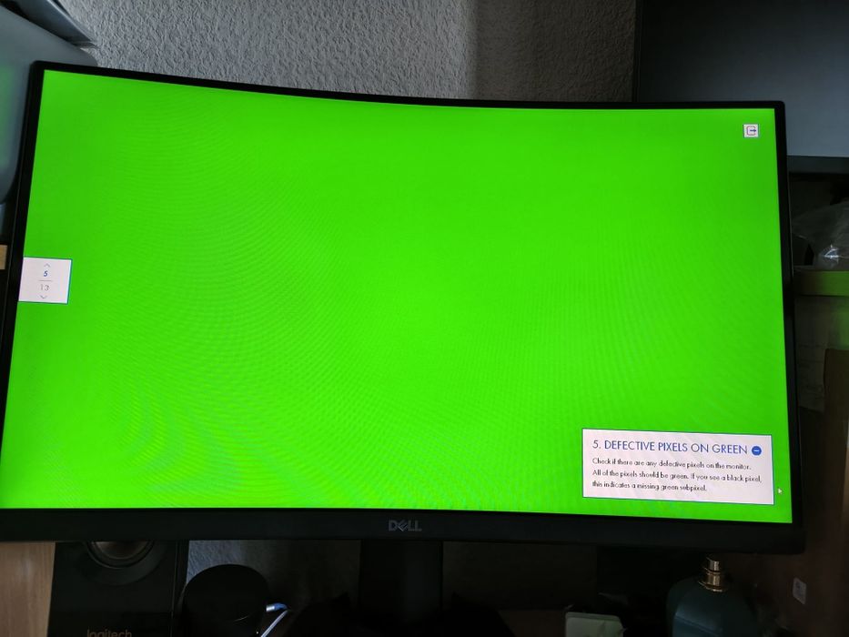 Monitor DELL  gaming 24 inch 165 hz curbat