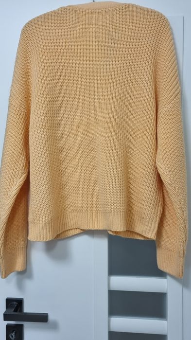 Pulover jacheta orange 44