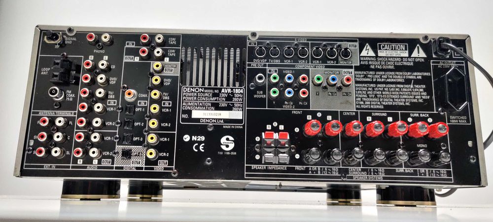 Denon AVR 1804 amplificator stereo si 7.1 multicanal receiver surround