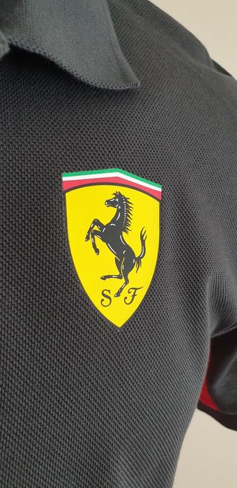 Puma Ferrari Pique Cotton Mens Size XS НОВО! ОРИГИНАЛНА Мъжка Тениска!