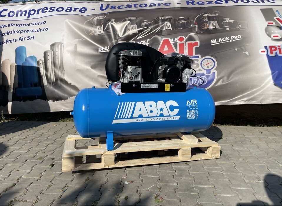 Compresor Aer 200l Monofazat 11bar ABAC
