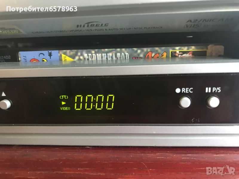 Видео рекордер Samsung с 6 глави VHS + подарък 5 касети