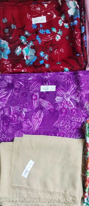 Отрезы разной ткани, цена за все (20,32 м)