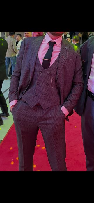 Костюм 3-ка серый