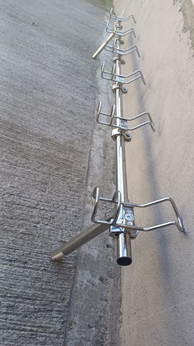 Suport pentru lansetă din inox – montaj pe barcă