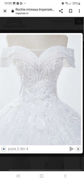 Rochie de mireasa noua
