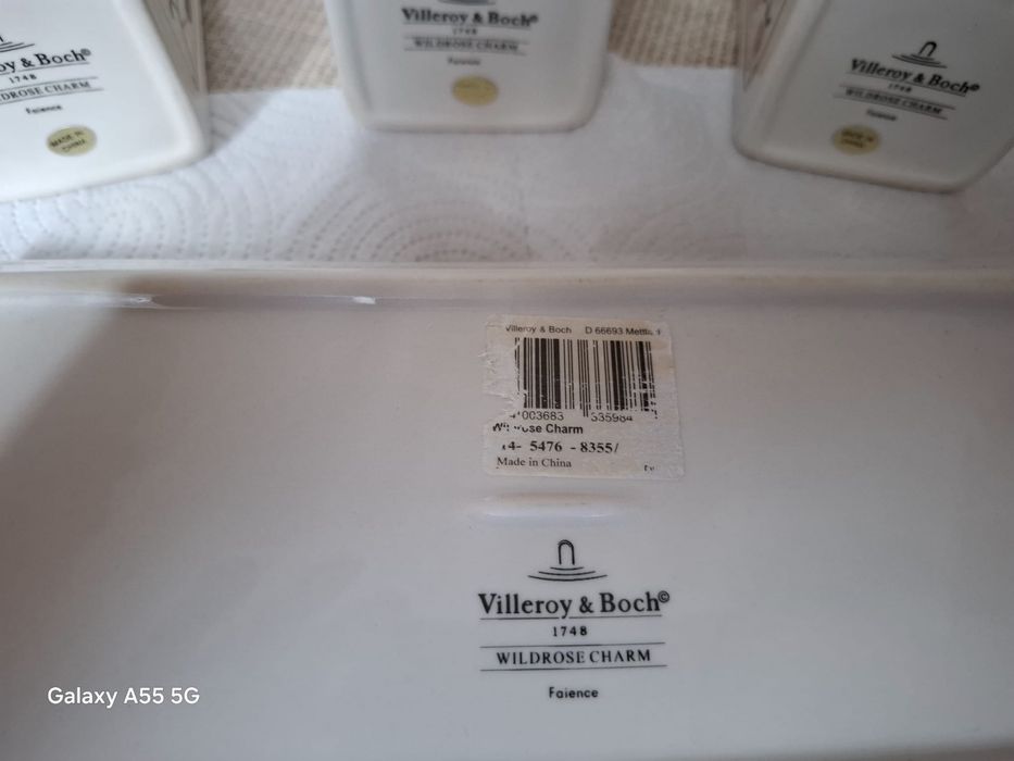 Set colecție Vileroy&Boch ,,Windrose-Charm’’ 4 piese, Tavă+3 borcane