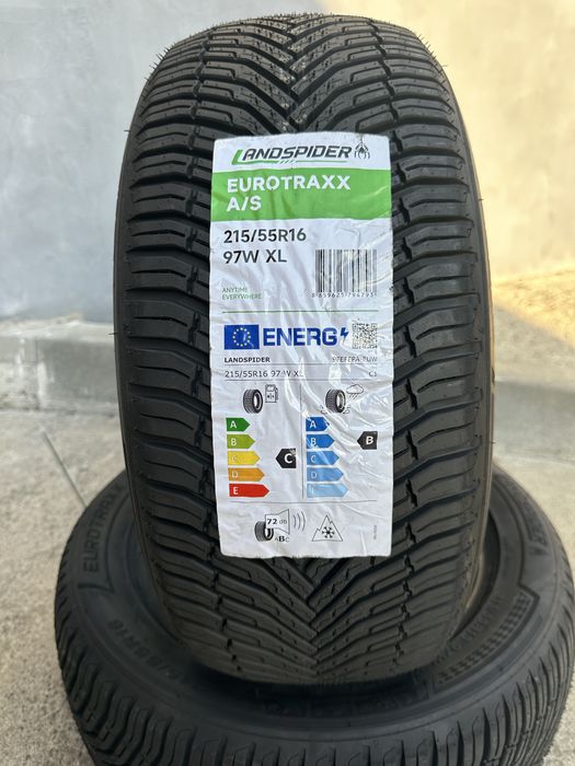 Нови всесезонни гуми LANDSPIDER EUROTRAXX A/S 215/55R16 97W XL БОРД 2155516