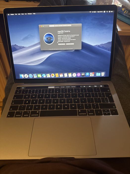 Vand macbook pro 2019 touchbar