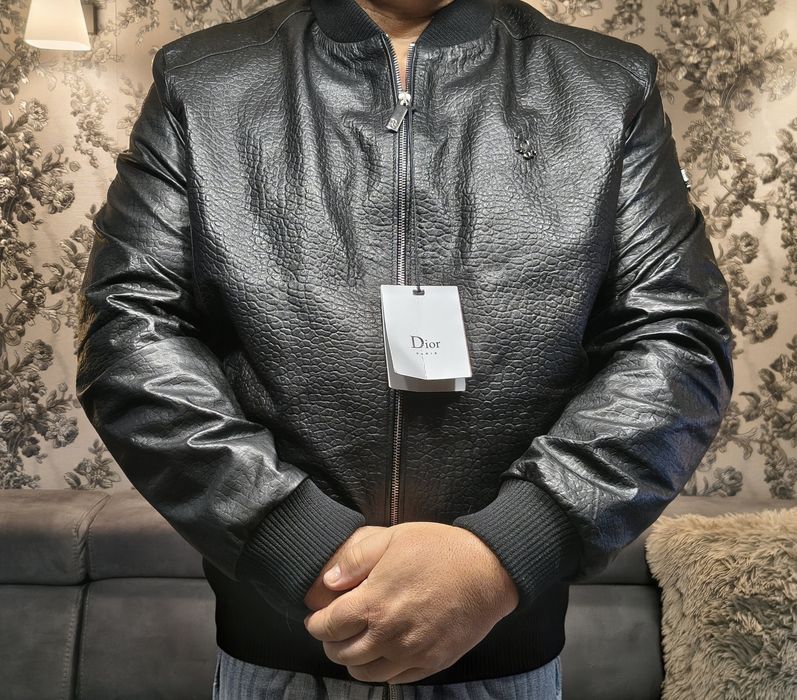 Geaca piele bărbătească Dior