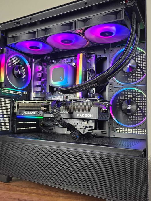 Нов | Ryzen 7 7800X3D | RX 9070XT 16GB | 32 GB RAM | 1TB NVMe | Геймърски