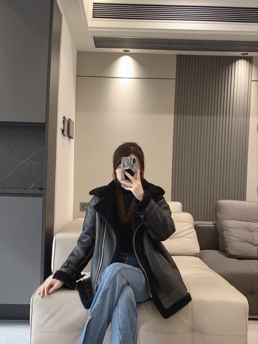 Дубленка женская