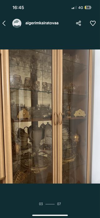 Шағын сервант сатылады