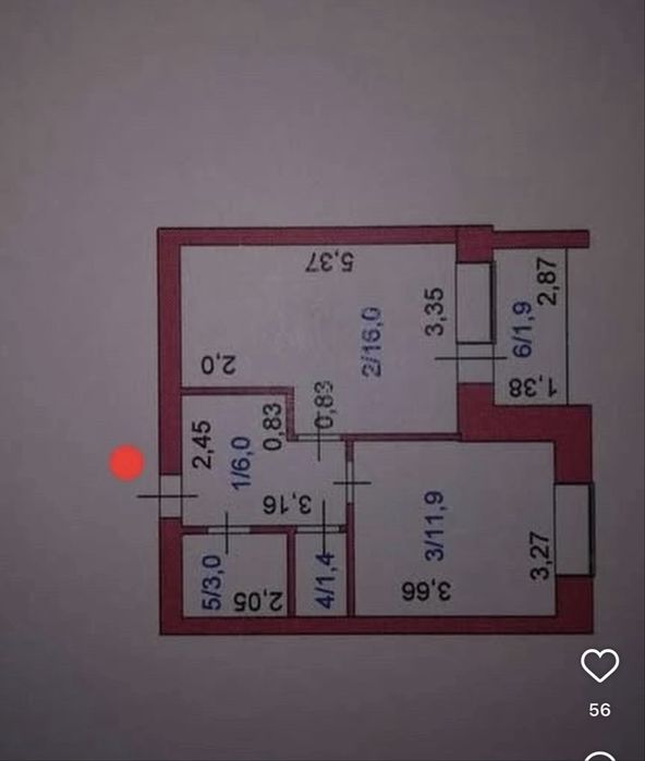 Продам однокомнатную квартиру