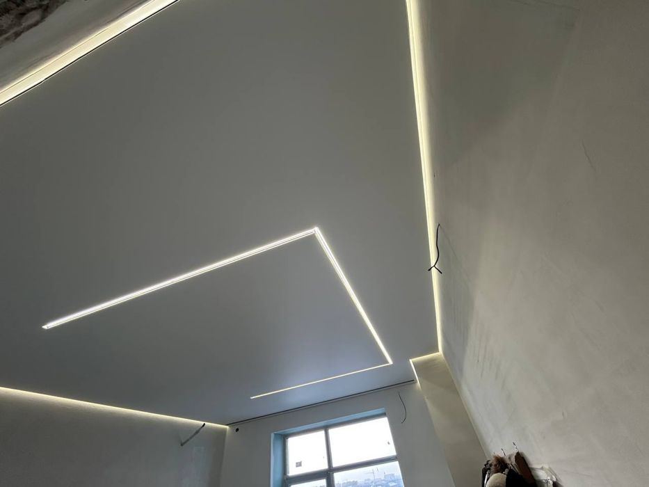 Натяжные потолки с выгодой