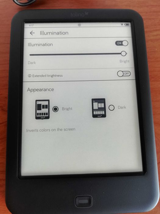 Tolino Shine 2 HD електронна книга с подсветка