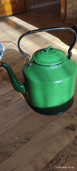 Эмалированный чайник СССР.