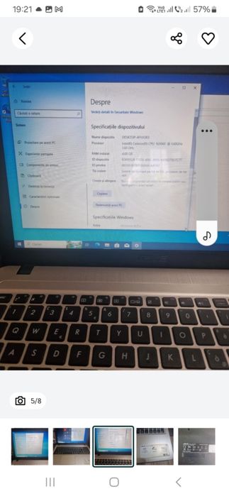 Vand laptop asus model R540S