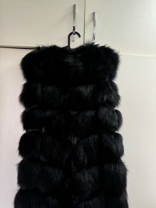 Vesta blana naturala noua
