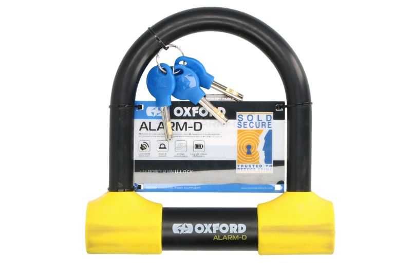 Заключване на спирачния диск с аларма OXFORD LK220