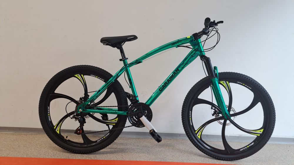 Bicicleta 26-CR cu Jante Aliaj, Auriu