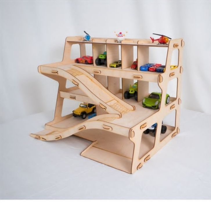 Парковка деревянная