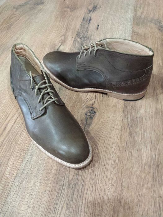 Superbe ghete lux barbat TIMBERLAND boot company linia premium handmade piele naturala integral 41.5