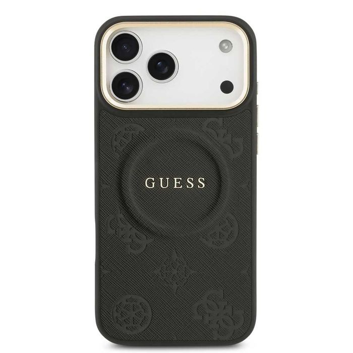 GUESS Калъф Magsafe за iPhone Air 17 17 Pro 17 Pro Max Peony Hot Stamp