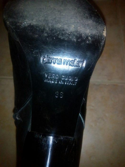 Италиански боти-естествена кожа///36/5н.