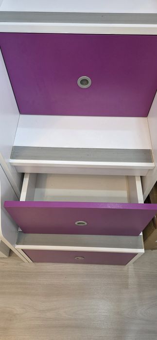 односпальная кровать-чердак