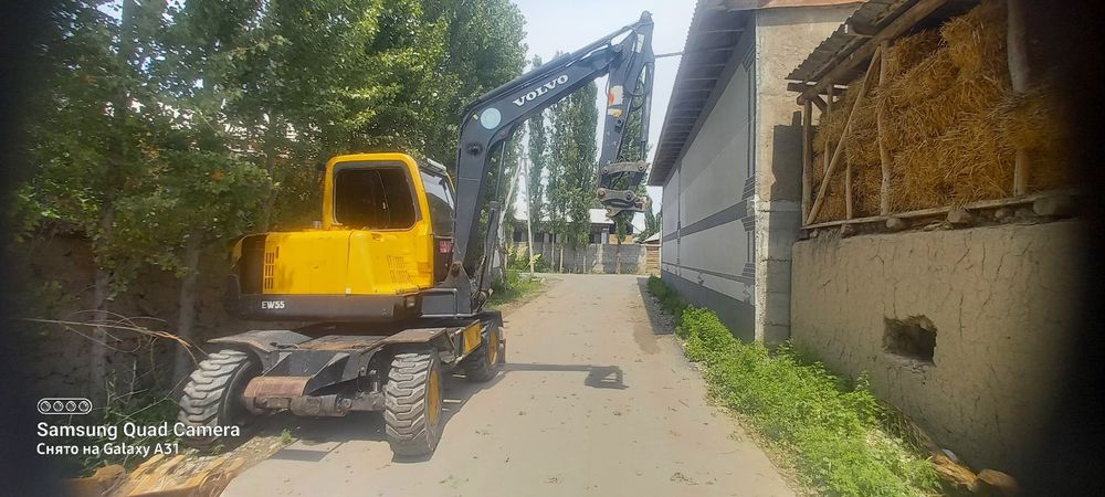 Мини екискаватор волва 55талик