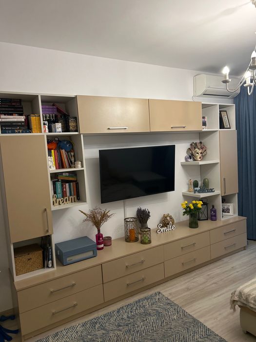 Mobilă living - Bibliotecă 320 cm