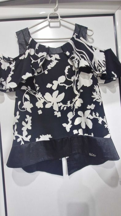 Туника NELITAчерно-бяла