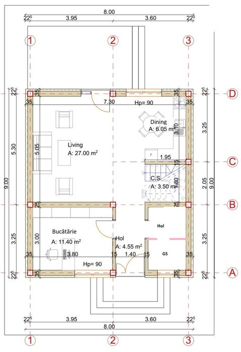 Casă în Valea Lupului / 4 camere / asfalt / garaj / magazie