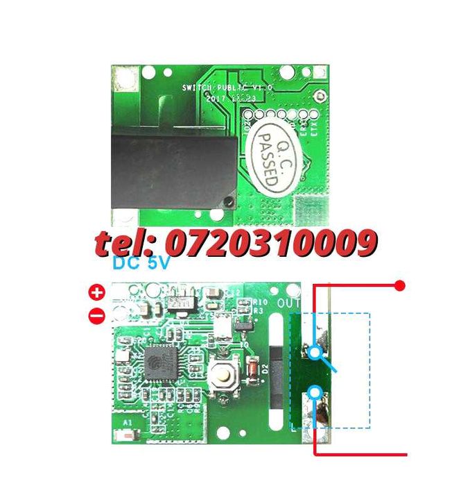 Sonoff Re5v1c Releu Wireless Inching Cu Temporizare