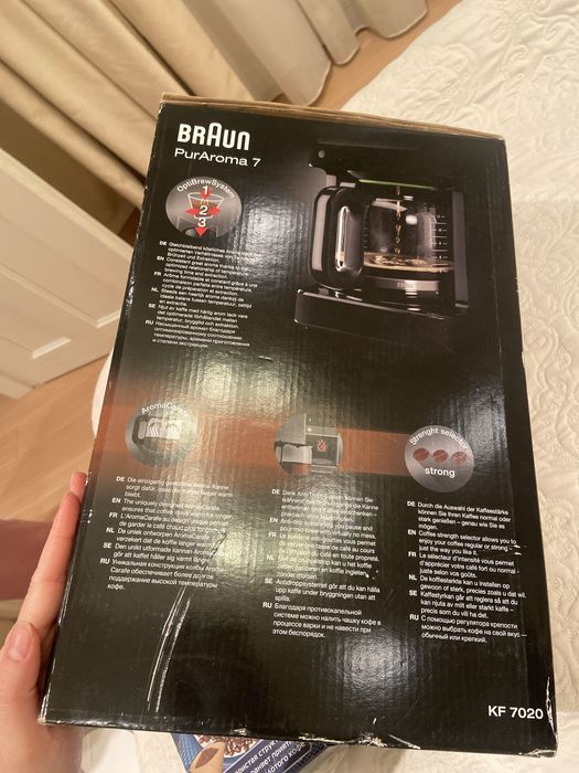 Кофемашина новая Braun