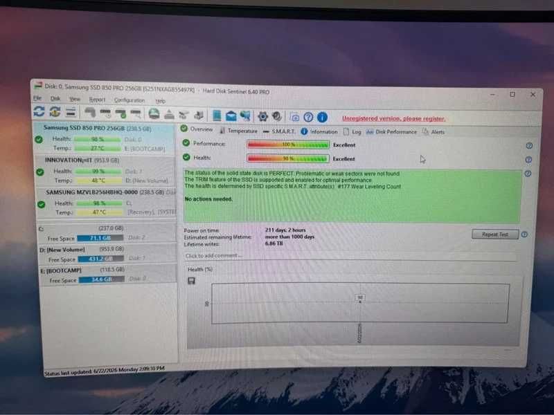 SSD Sata Samsung