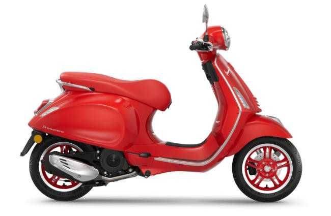 Scuter Vespa Primavera 125 Red 2026 | Finantare rapida