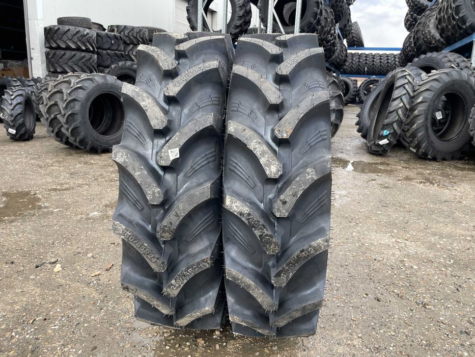 Anvelope noi radiale 280/85R24 marca OZKA pentru tractor fata