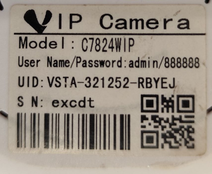 Cameră Supraveghere IP LAN și Wireless